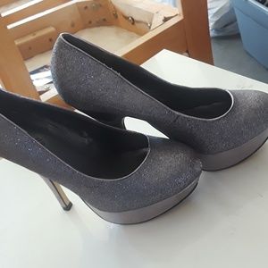 Glittery heels